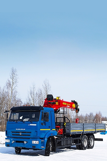 Манипулятор INMAN IT 150 на шасси КАМАЗ 65117