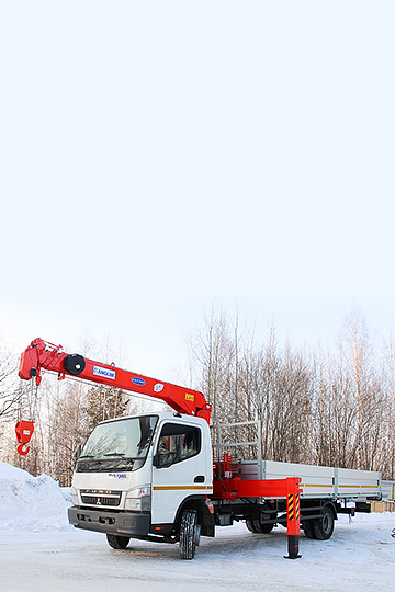 Манипулятор KANGLIM KS734 на шасси FUSO Canter