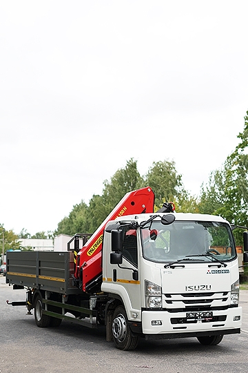 Манипулятор Palfinger IM150N на шасси Isuzu Forward
