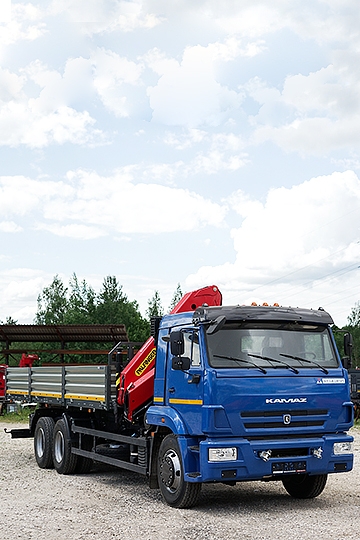 Манипулятор Palfinger IM150N на шасси КАМАЗ-65117
