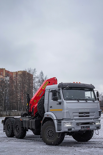 Манипулятор Palfinger PK18500 на шасси КАМАЗ-43118