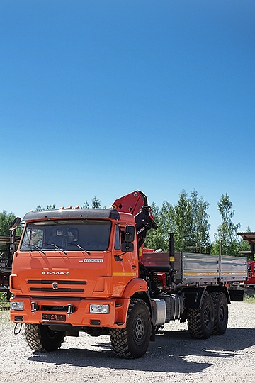 Манипулятор Palfinger PK23500 на шасси КАМАЗ-43118