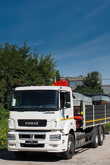 Манипулятор PALFINGER PK23500 на шасси КАМАЗ 65207