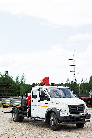 Манипулятор Palfinger PK6500 на шасси ГАЗон Next