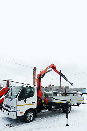 Манипулятор Palfinger PK8500 на шасси Hino 300