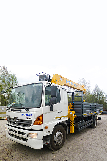 Манипулятор SOOSAN SCS746L на шасси HINO 500