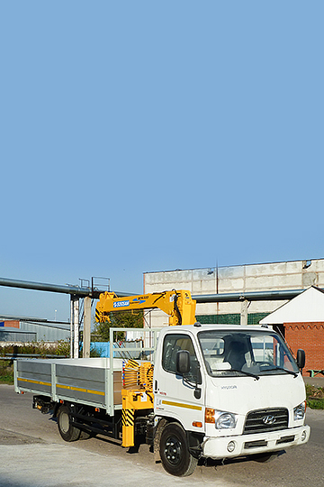 Манипулятор Soosan SQS333 на шасси Hyundai HD78