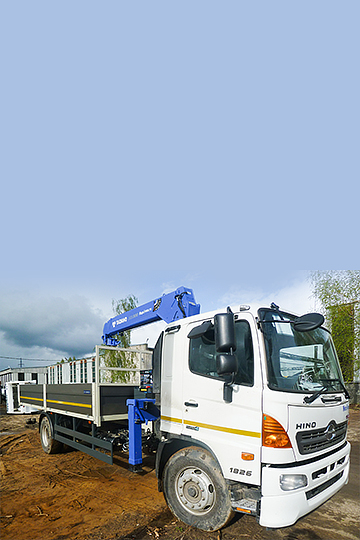 Манипулятор Tadano ZE504 на шасси Hino 500