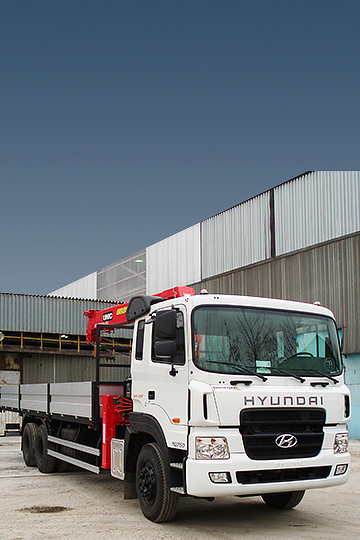 Манипулятор UNIC 804 на шасси Hyundai HD-250