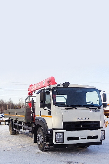Манипулятор UNIC URV-554 на шасси Isuzu Forward