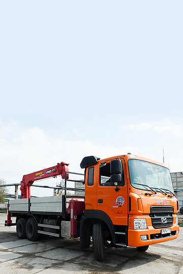 Манипулятор Unic URV-805 на шасси Hyundai HD-260