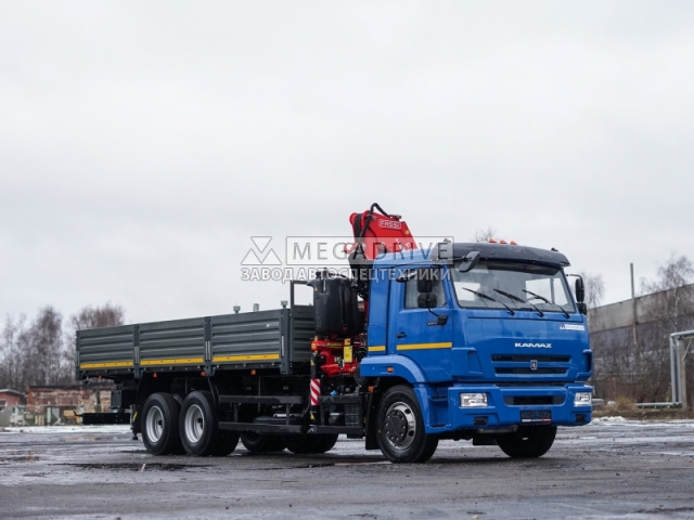 Манипулятор Fassi F275 на шасси КАМАЗ-65117 Манипулятор Fassi F275 на шасси КАМАЗ-65117
