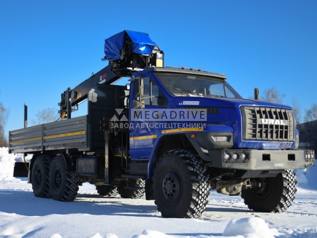 Манипулятор HIAB 190TM на шасси Урал Next Манипулятор HIAB 190TM на шасси Урал Next