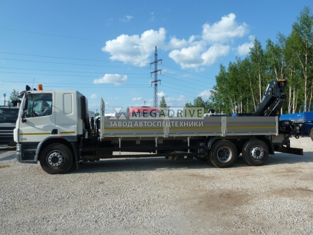 Манипулятор Hiab XS211 Duo на шасси Daf CF75.310 Манипулятор Hiab XS211 Duo на шасси Daf CF75.310