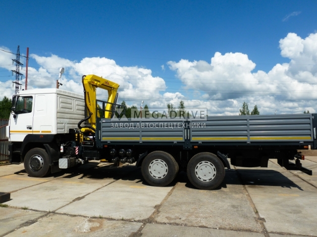 Манипулятор HYVA HB-147 на шасси МАЗ 6312В5 Манипулятор HYVA HB-147 на шасси МАЗ 6312В5