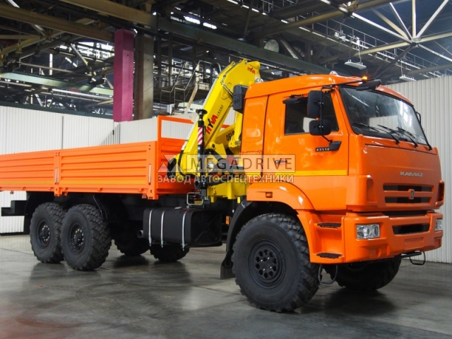 Манипулятор Hyva HB150 E2 на шасси КАМАЗ 43118 Манипулятор Hyva HB150 E2 на шасси КАМАЗ 43118