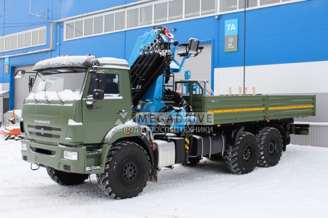 Манипулятор Инман ИМ240 на шасси КАМАЗ-43118 Манипулятор Инман ИМ240 на шасси КАМАЗ-43118
