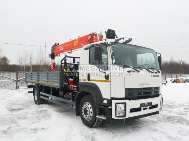 Манипулятор INMAN IT150 на шасси ISUZU FVR34Q Манипулятор INMAN IT150 на шасси ISUZU FVR34Q
