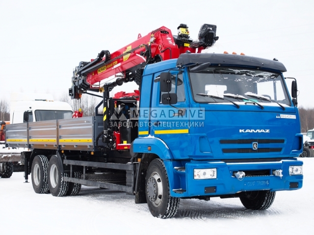 Манипулятор INMAN IT200 на шасси КАМАЗ 65117 Манипулятор INMAN IT200 на шасси КАМАЗ 65117