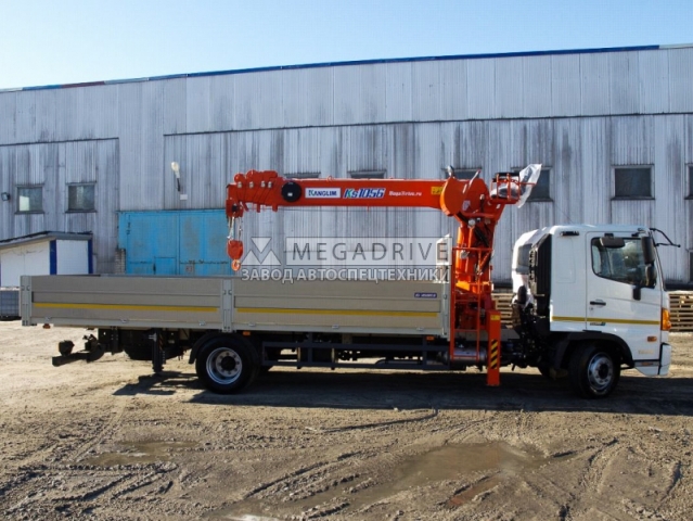 Манипулятор KANGLIM 1256G-II на шасси HINO 500 STA Манипулятор KANGLIM 1256G-II на шасси HINO 500 STA