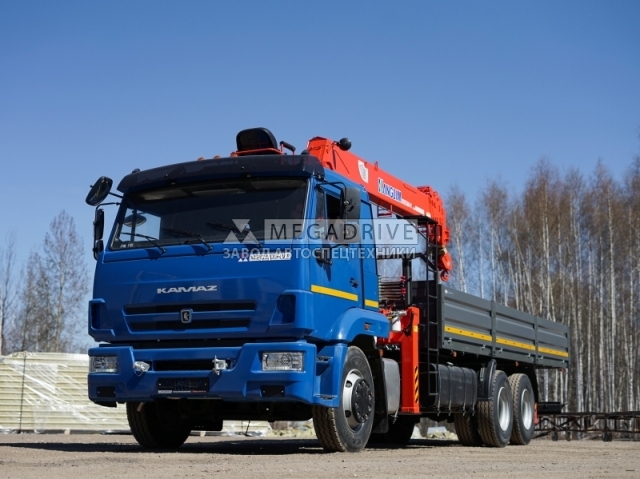 Манипулятор KANGLIM KS 1256G-II на шасси КАМАЗ 65117 Манипулятор KANGLIM KS 1256G-II на шасси КАМАЗ 65117