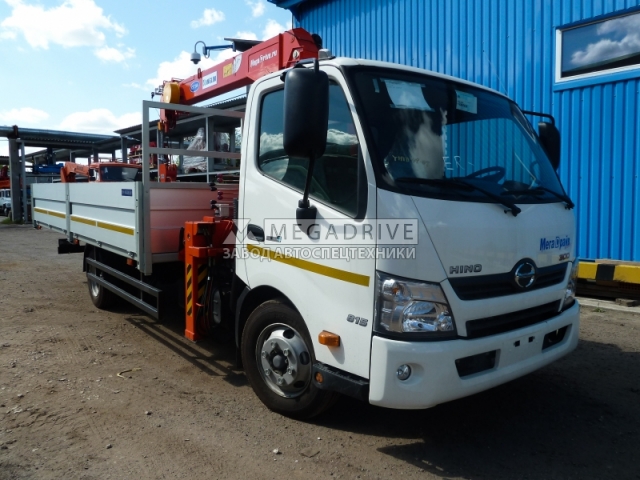 Манипулятор KANGLIM KS734 на шасси HINO 300 Манипулятор KANGLIM KS734 на шасси HINO 300