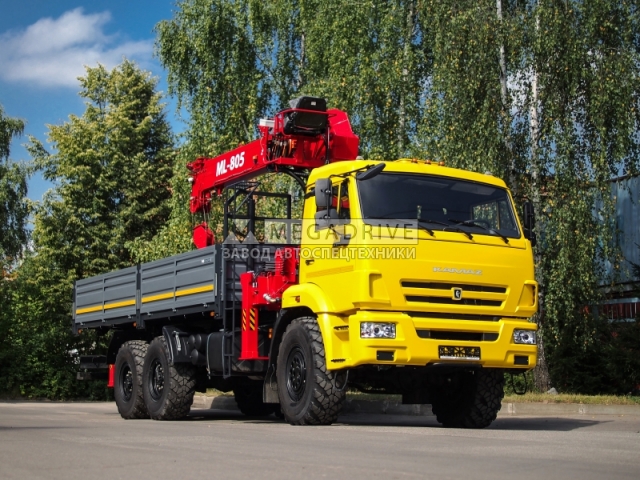 МАНИПУЛЯТОР ML-805 (МП-805) НА ШАССИ КАМАЗ 43118 МАНИПУЛЯТОР ML-805 (МП-805) НА ШАССИ КАМАЗ 43118