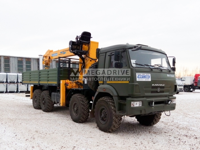 Манипулятор SOOSAN SCS 1015LS на шасси КАМАЗ 63501 Манипулятор SOOSAN SCS 1015LS на шасси КАМАЗ 63501