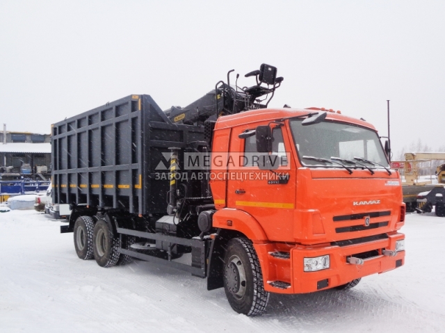 Ломовоз ВЕЛМАШ VM10L74M на шасси КАМАЗ 65115