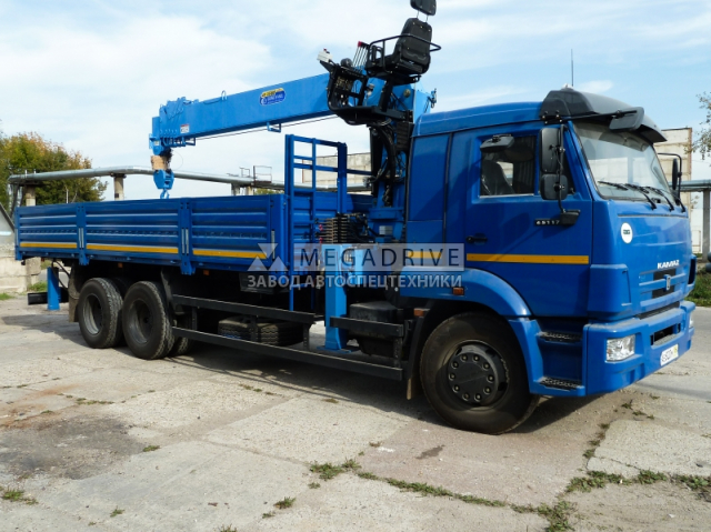 Манипулятор DONG YANG SS1506  на шасси КАМАЗ 65117