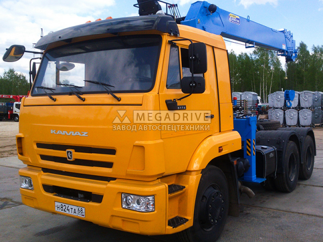 Манипулятор DONGYANG SS1926 на шасси КАМАЗ 65116