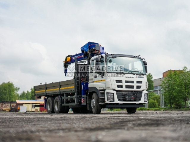 Манипулятор DONGYANG SS1956 на шасси Isuzu Giga