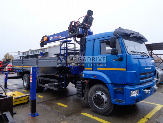 Манипулятор DONGYANG SS1956 на шасси КАМАЗ 65117