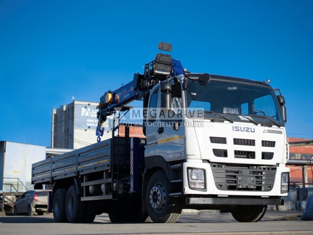 Манипулятор DONGYANG SS2037 на шасси Isuzu Giga