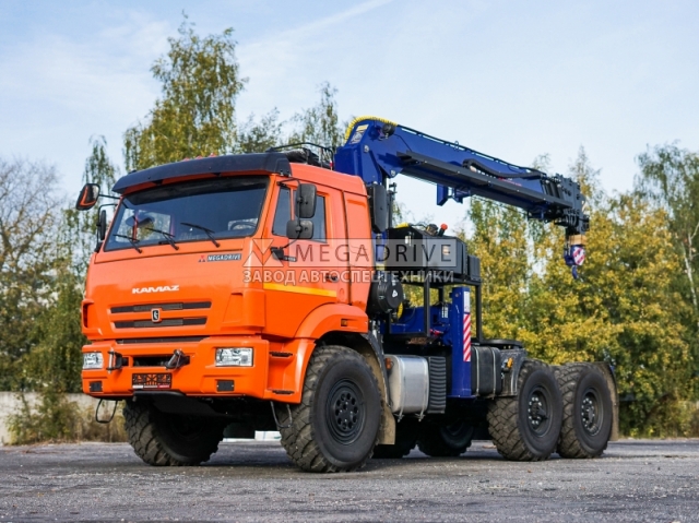 Манипулятор DY SS2036 на шасси КАМАЗ-43118 