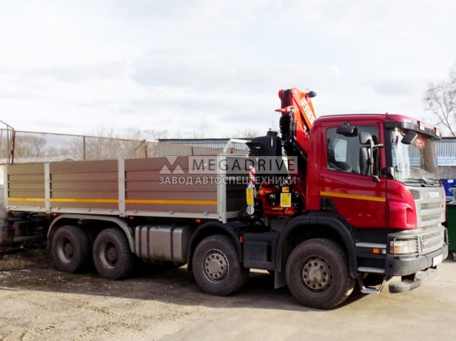 Манипулятор Fassi F215A на шасси Scania P8X400