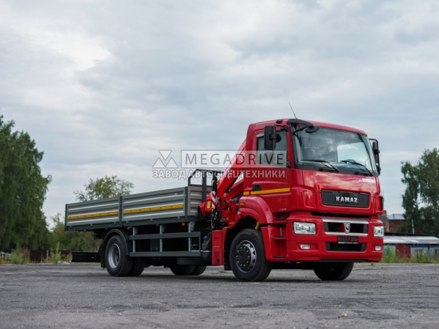 Манипулятор Fassi F85 на шасси КАМАЗ 5325