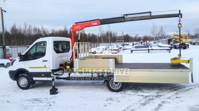 Манипулятор Fassi M30 на шасси Ford Transit