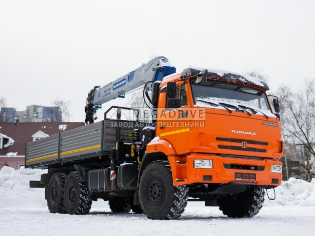Манипулятор Галичанин 150 на шасси Камаз-43118