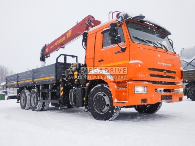 Манипулятор Галичанин 150 на шасси Камаз 65115