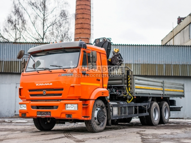 Манипулятор Hiab X-CL 16B-2 на шасси КАМАЗ-65115