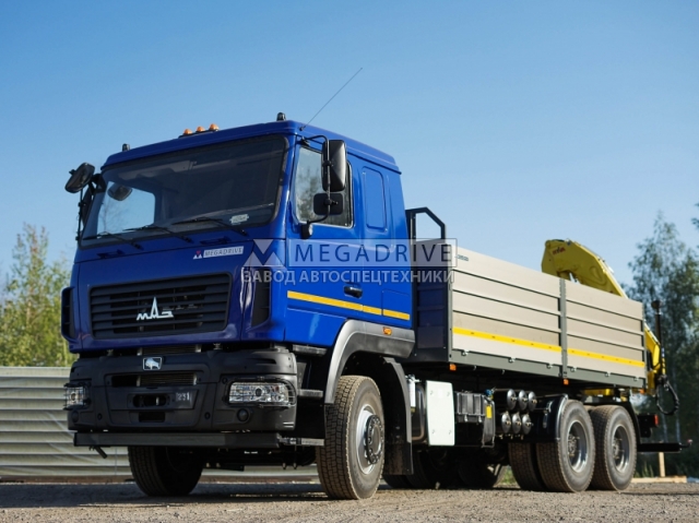 Манипулятор Hyva HB-150 на шасси МАЗ-6312