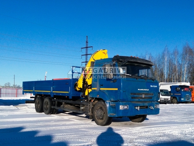 Манипулятор HYVA HB 150E-2 на шасси КАМАЗ 65117
