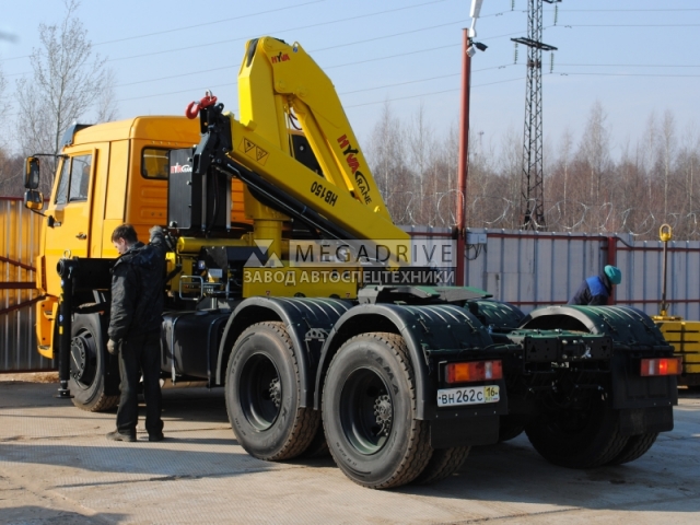 Манипулятор HYVA HB150 E2 на шасси КАМАЗ 65116