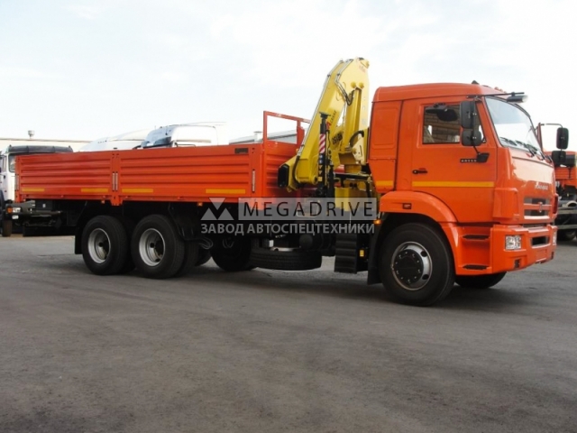 Манипулятор HYVA HB150 на шасси КАМАЗ 65115