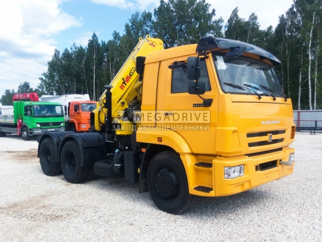Манипулятор HYVA HB170 на шасси КАМАЗ 65116