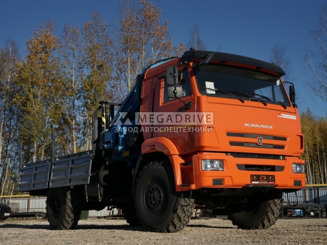 Манипулятор Инман ИМ-150 на шасси КАМАЗ 43502