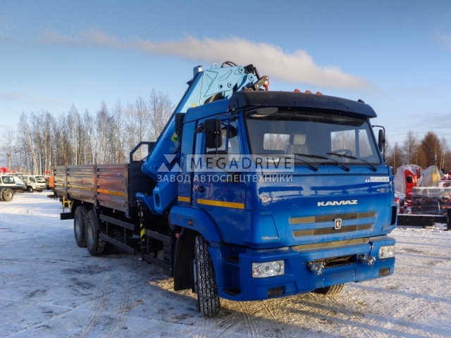 Манипулятор INMAN ИМ 240А на шасси КАМАЗ 65117