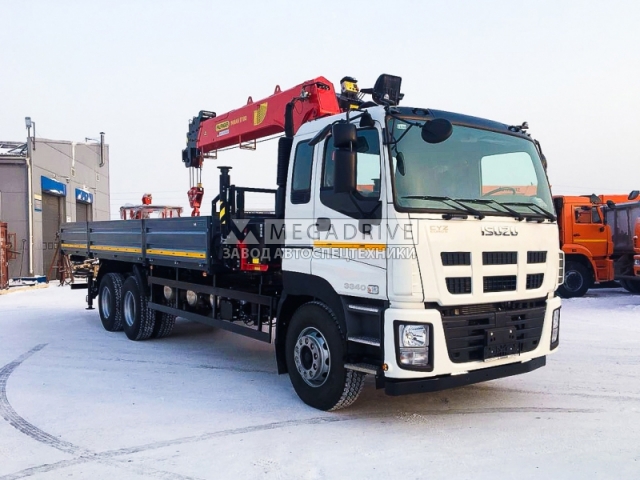 Манипулятор Inman IT 180 на шасси Isuzu Giga