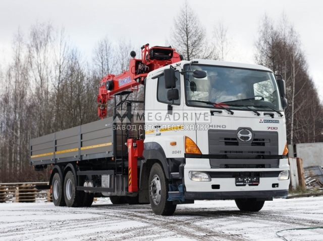 Манипулятор Kanglim KS-1256-G2 на шасси HINO 700